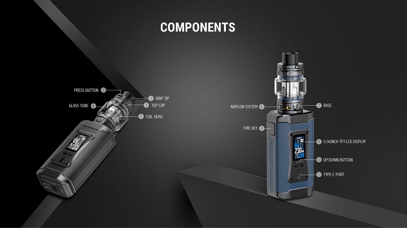 Smoktech Morph 2 - komponenty